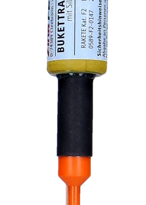 Zink Bukettrakete 906 - Weiße Blinker